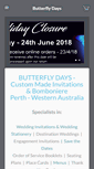 Mobile Screenshot of butterflydays.com.au